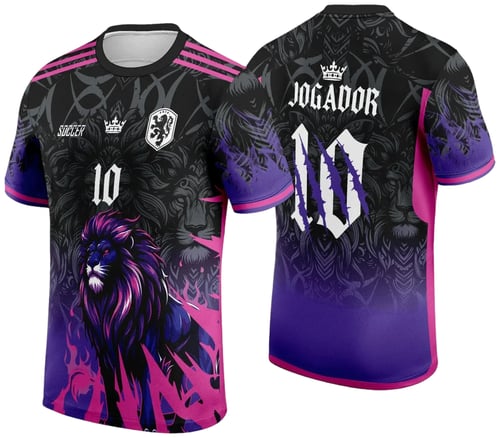 Arte Vetor Camisa de Interclasse Leão 2024 - 2025