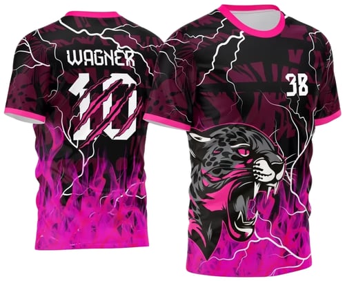 Arte Vetor Camisa de Interclasse Onça 2024 - 2025