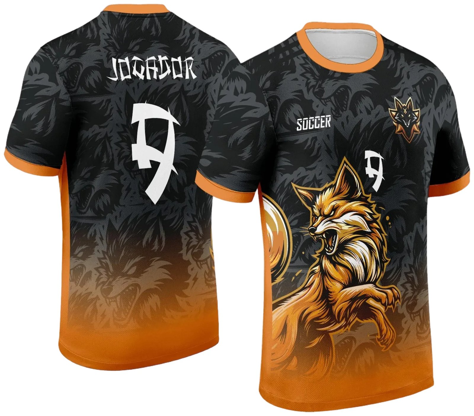 Arte Vetor Camisa de Interclasse Raposa do Brasil 2024 - 2025