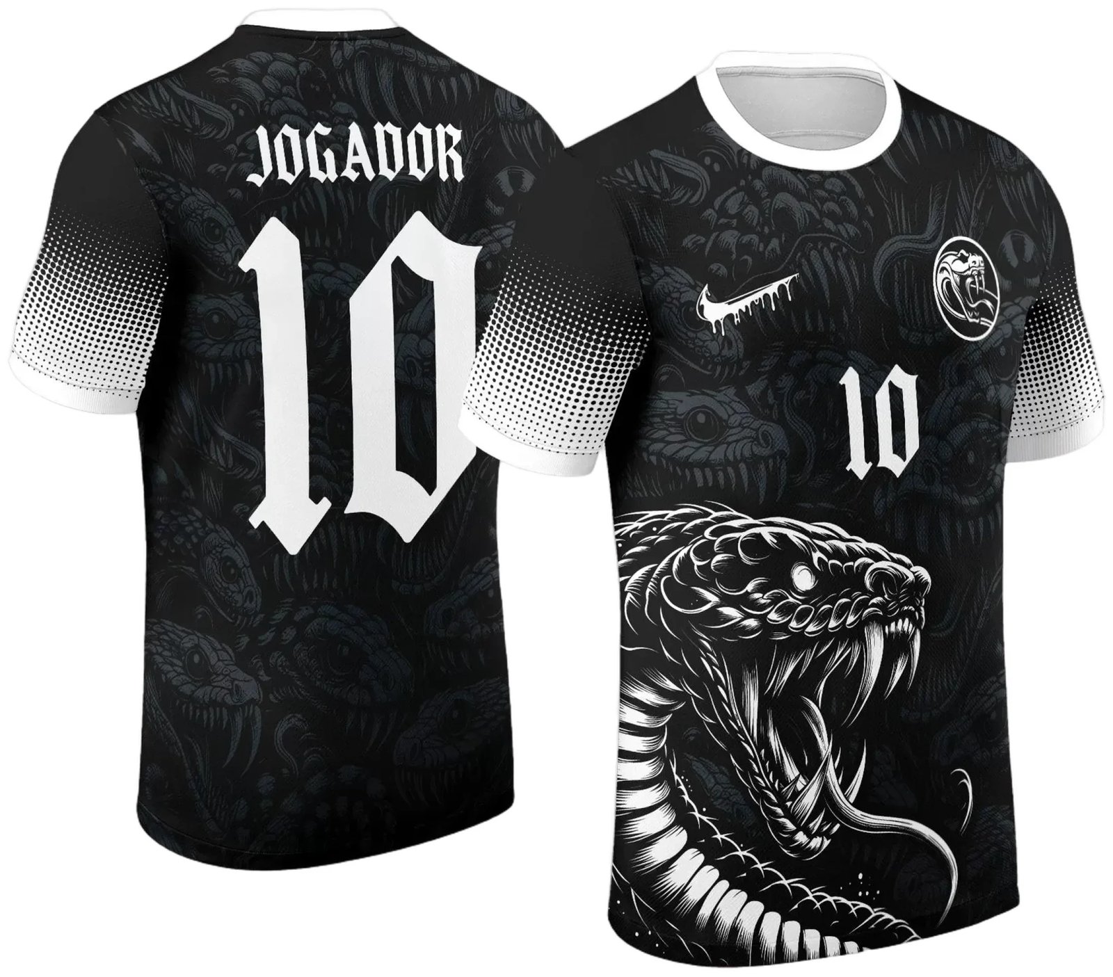 Arte Vetor Camisa de Interclasse Serpente 2024 - 2025