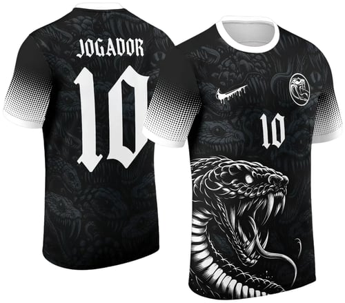 Arte Vetor Camisa de Interclasse Serpente 2024 - 2025