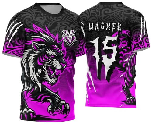 Arte Vetor Camisa de Interclasse Tigre 2024 - 2025