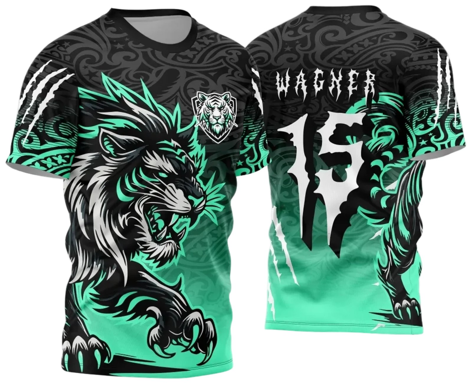 Arte Vetor Camisa de Interclasse Tigre 2024 - 2025