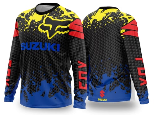 Arte Vetor Camisa de MOTOCROSS 2024 - 2025