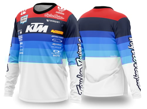 Arte Vetor Camisa de MOTOCROSS 2024 - 2025