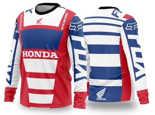 Arte Vetor Camisa de MOTOCROSS 2024 - 2025