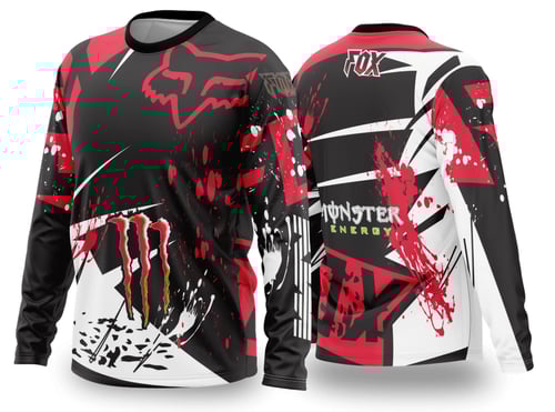 Arte Vetor Camisa de MOTOCROSS 2024 - 2025