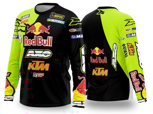 Arte Vetor Camisa de MOTOCROSS 2024 - 2025