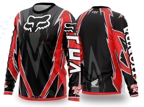 Arte Vetor Camisa de MOTOCROSS 2024 - 2025