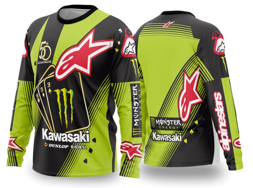 Arte Vetor Camisa de MOTOCROSS 2024 - 2025