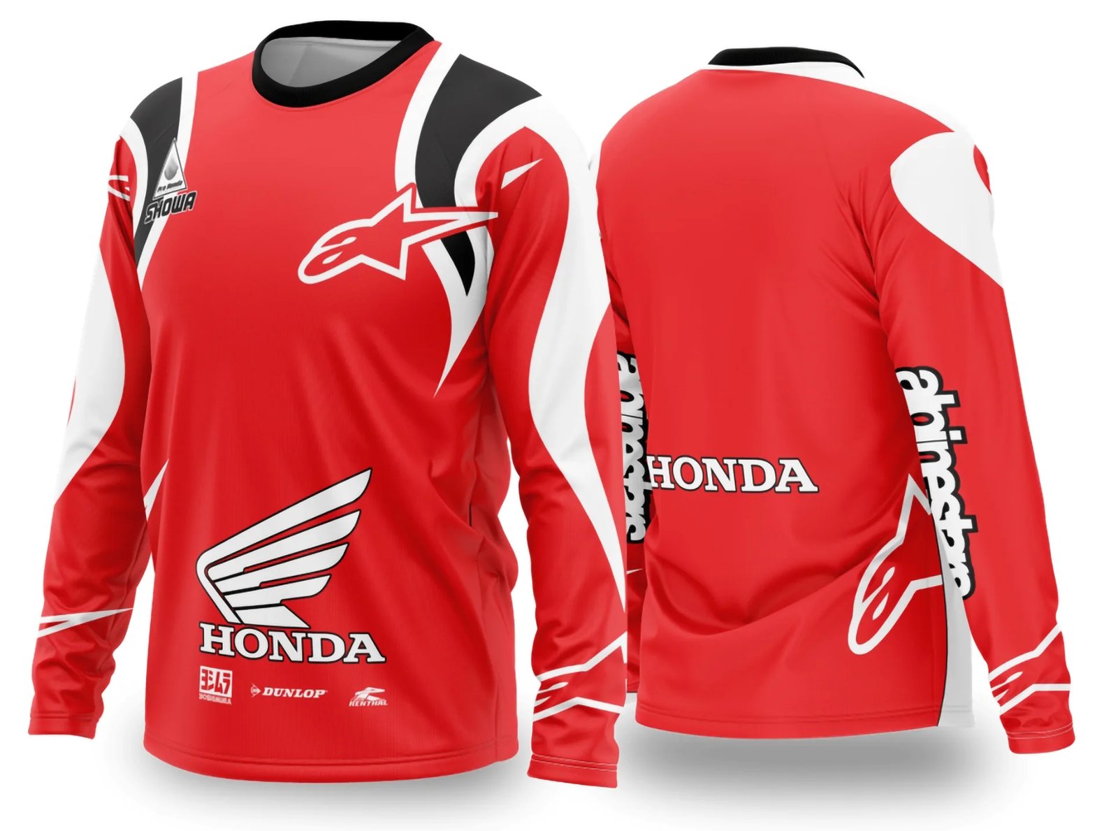 Arte Vetor Camisa de MOTOCROSS 2024 - 2025