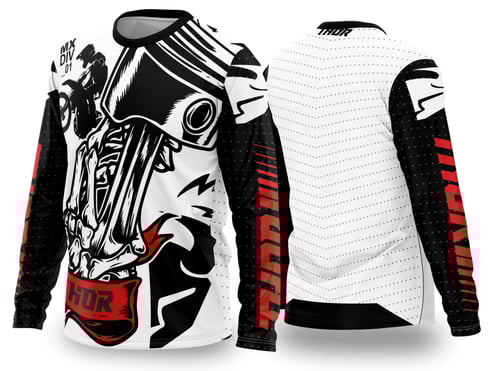 Arte Vetor Camisa de MOTOCROSS 2024 - 2025