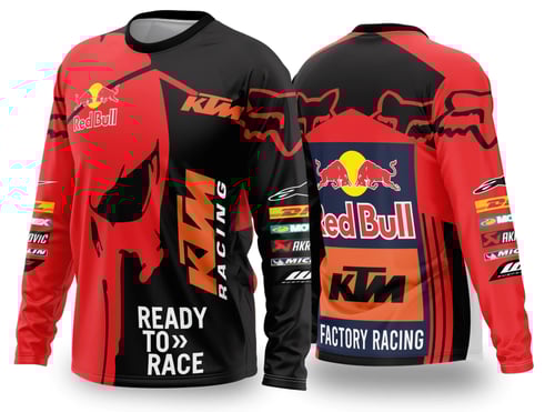 Arte Vetor Camisa de MOTOCROSS 2024 - 2025