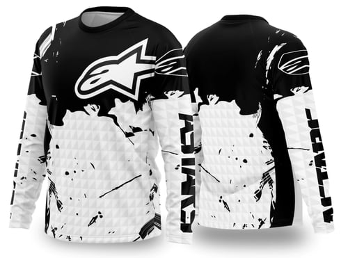 Arte Vetor Camisa de MOTOCROSS 2024 - 2025