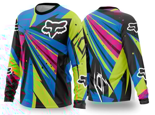 Arte Vetor Camisa de MOTOCROSS 2024 - 2025