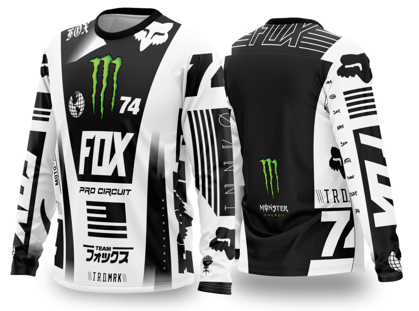 Arte Vetor Camisa de MOTOCROSS 2024 - 2025