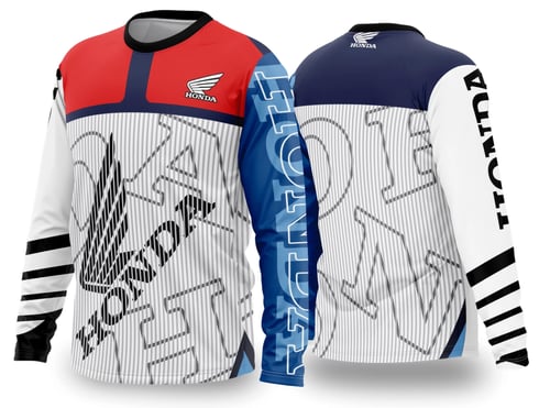Arte Vetor Camisa de MOTOCROSS 2024 - 2025