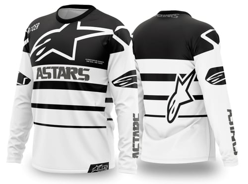 Arte Vetor Camisa de MOTOCROSS 2024 - 2025