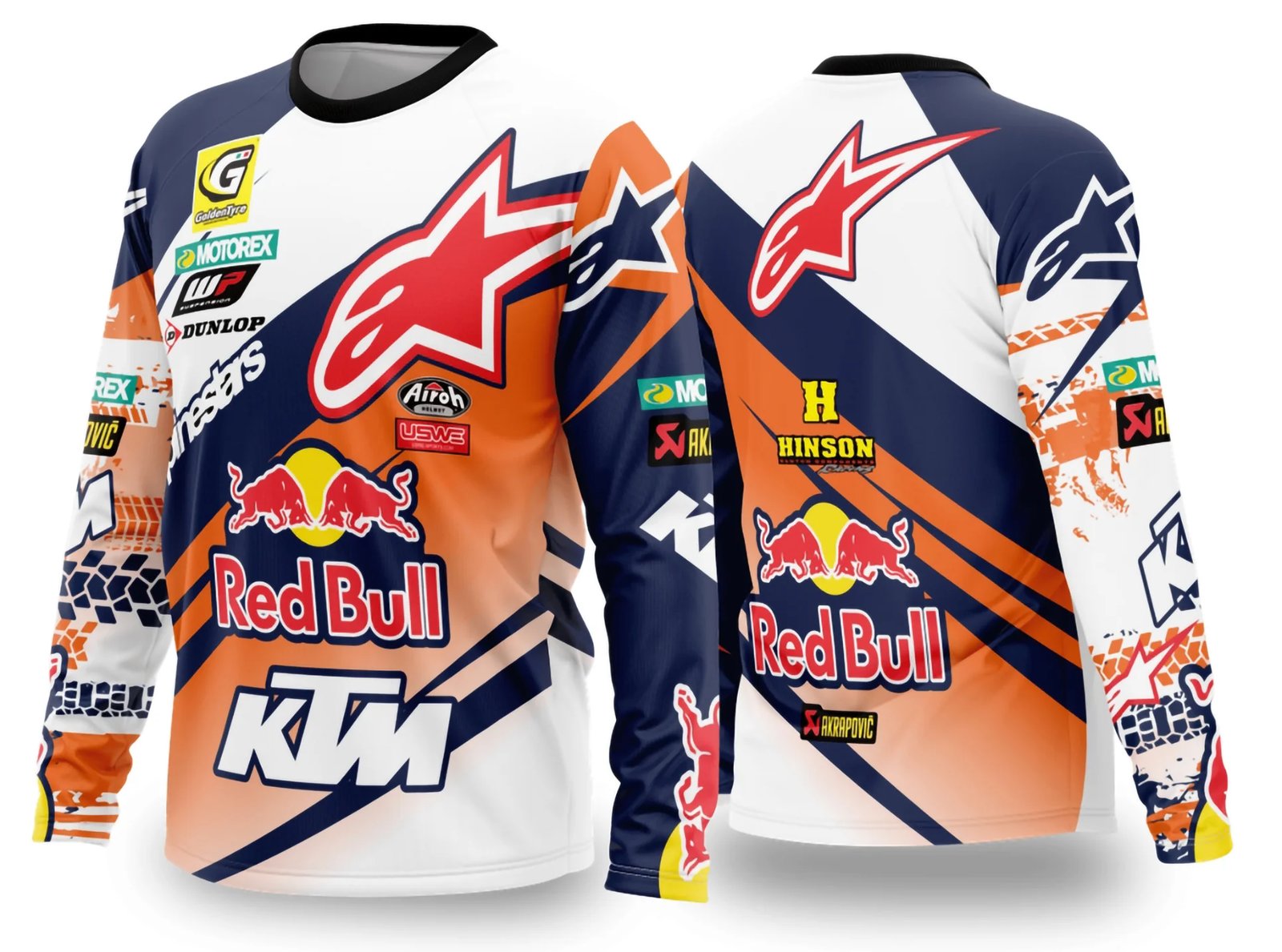 Arte Vetor Camisa de MOTOCROSS 2024 - 2025