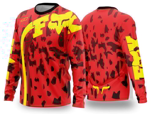Arte Vetor Camisa de MOTOCROSS 2024 - 2025