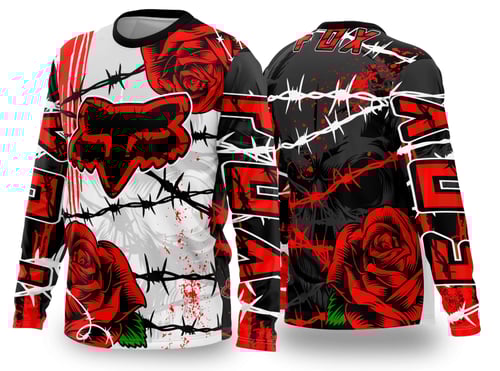 Arte Vetor Camisa de MOTOCROSS 2024 - 2025