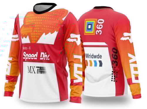 Arte Vetor Camisa de MOTOCROSS 2024 - 2025