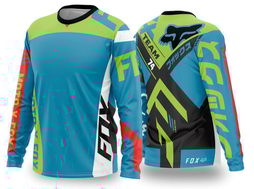 Arte Vetor Camisa de MOTOCROSS 2024 - 2025