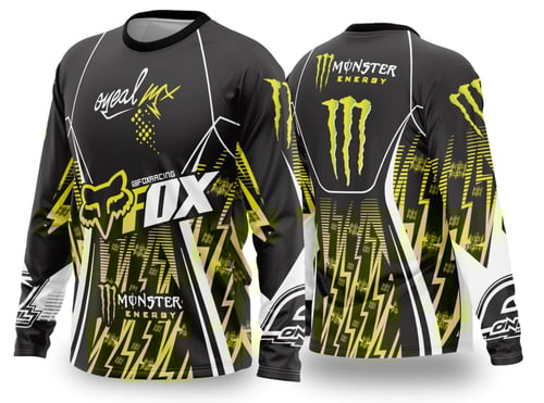 Arte Vetor Camisa de MOTOCROSS 2024 - 2025