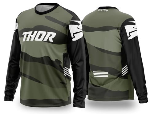 Arte Vetor Camisa de MOTOCROSS 2024 - 2025