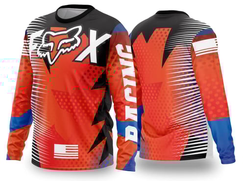 Arte Vetor Camisa de MOTOCROSS 2024 - 2025