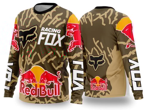 Arte Vetor Camisa de MOTOCROSS 2024 - 2025
