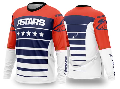Arte Vetor Camisa de MOTOCROSS 2024 - 2025