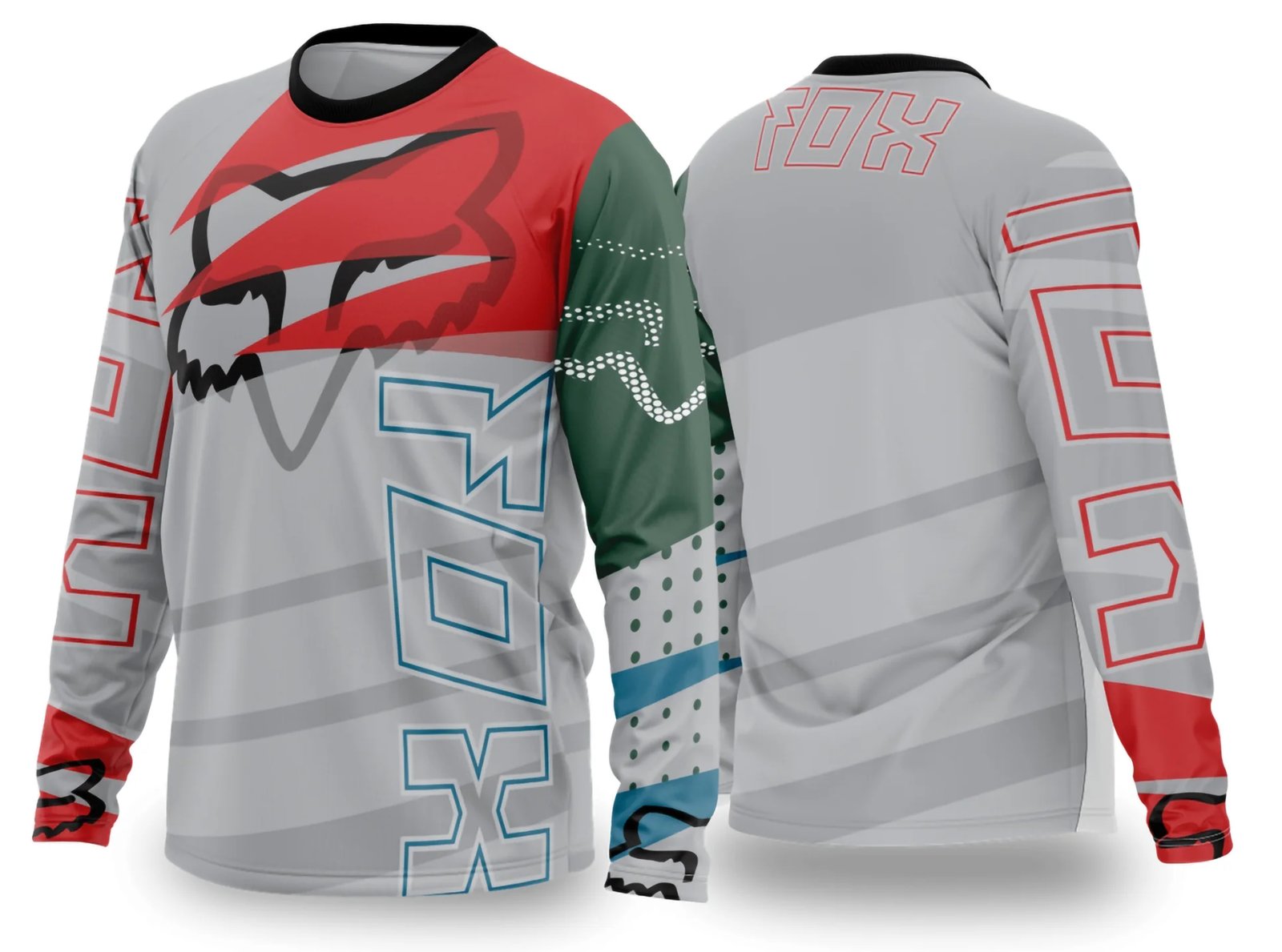 Arte Vetor Camisa de MOTOCROSS 2024 - 2025