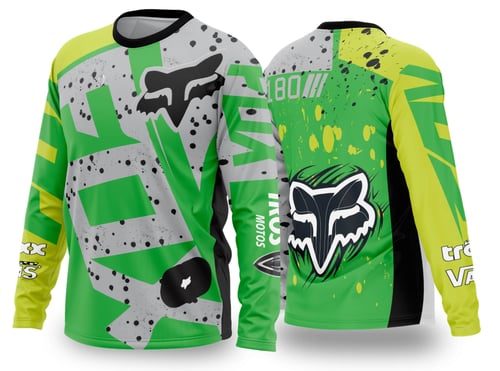 Arte Vetor Camisa de MOTOCROSS 2024 - 2025