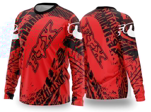 Arte Vetor Camisa de MOTOCROSS 2024 - 2025