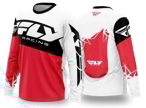 Arte Vetor Camisa de MOTOCROSS 2024 - 2025