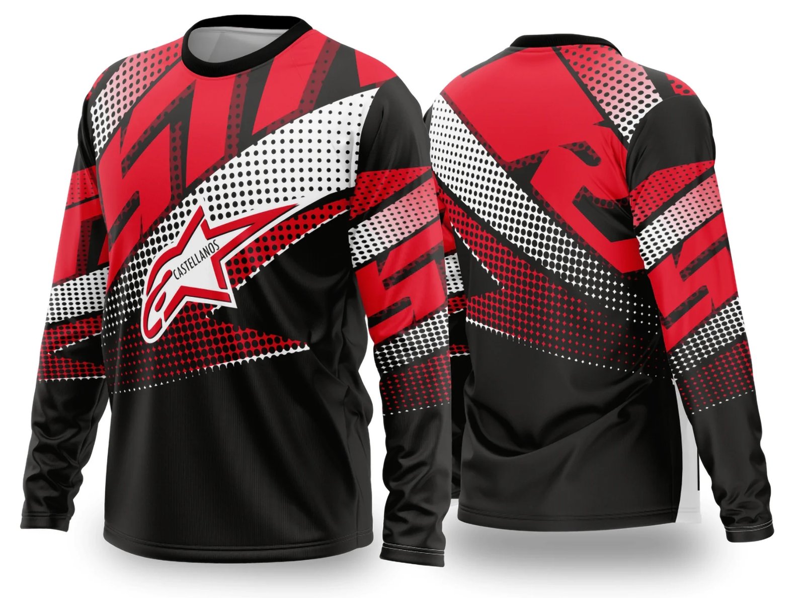 Arte Vetor Camisa de MOTOCROSS 2024 - 2025