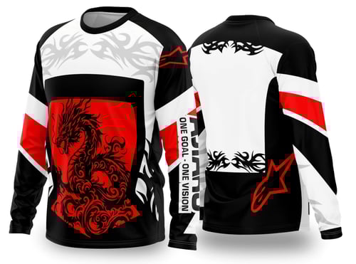 Arte Vetor Camisa de MOTOCROSS 2024 - 2025