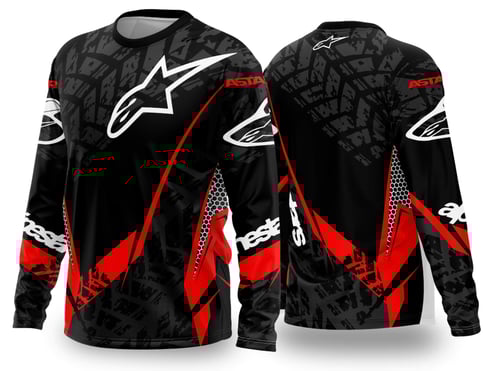 Arte Vetor Camisa de MOTOCROSS 2024 - 2025