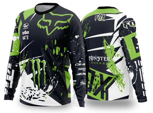 Arte Vetor Camisa de MOTOCROSS 2024 - 2025