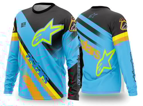 Arte Vetor Camisa de MOTOCROSS 2024 - 2025
