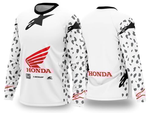Arte Vetor Camisa de MOTOCROSS 2024 - 2025