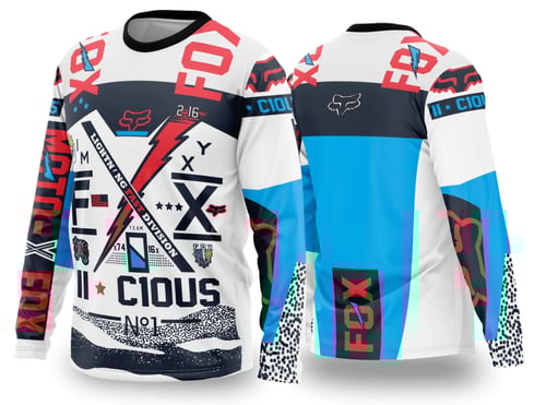 Arte Vetor Camisa de MOTOCROSS 2024 - 2025