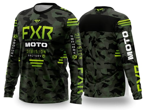 Arte Vetor Camisa de MOTOCROSS 2024 - 2025