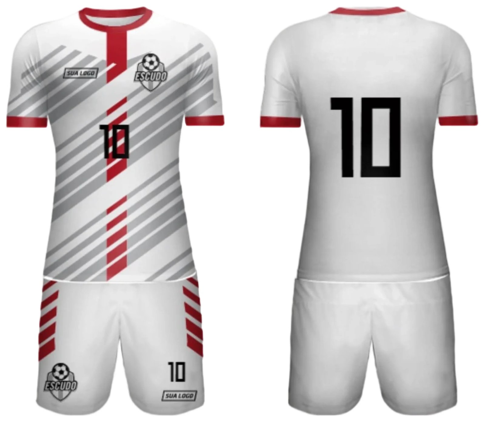 Arte Vetor Camisa de Time Amador 2024 - Modelo 01