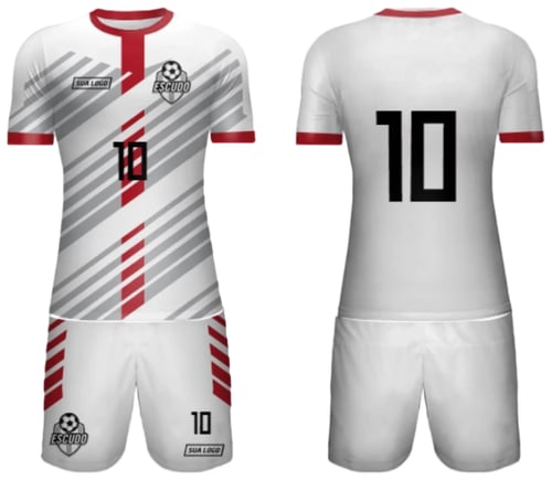 Arte Vetor Camisa de Time Amador 2024 - Modelo 01