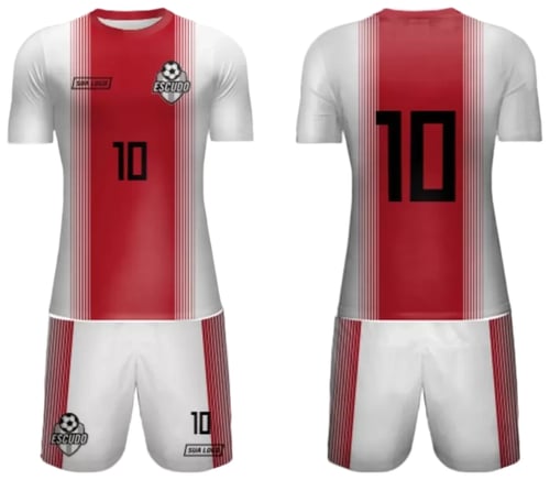 Arte Vetor Camisa de Time Amador 2024 - Modelo 04