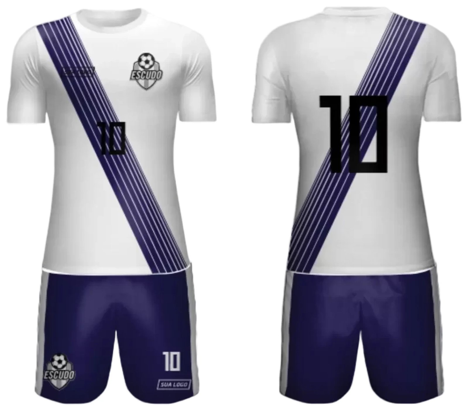 Arte Vetor Camisa de Time Amador 2024 - Modelo 09