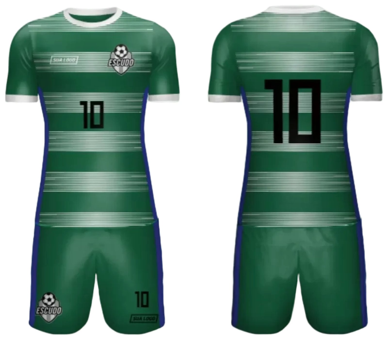 Arte Vetor Camisa de Time Amador 2024 - Modelo 20