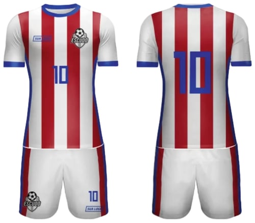 Arte Vetor Camisa de Time Amador 2024 - Modelo 27